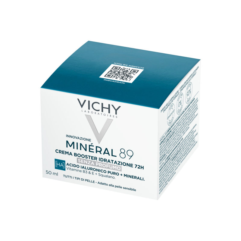 VICHY Mineral89 72H hidratáló arckrém 50ml ILLATMENTES