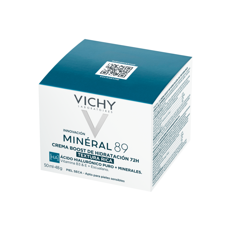 VICHY Mineral89 72H hidratáló arckrém 50ml GAZDAG ÁLLAG