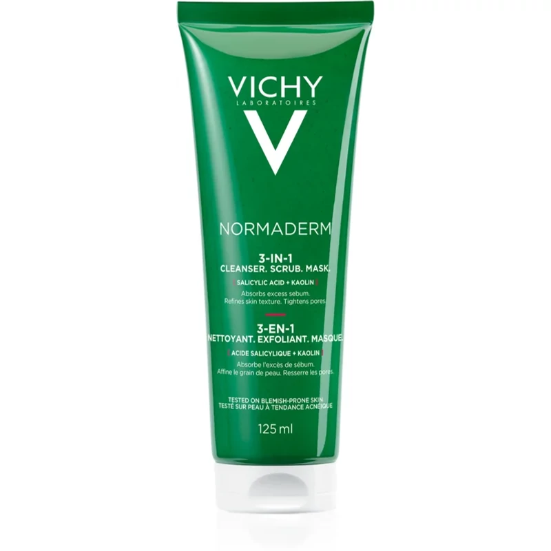 Vichy Normaderm 3in1 arctisztító problémás bőrre 125 ml