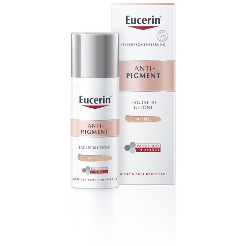 Eucerin Anti-Pigment színezett nappali arckrém- medium FF30 50 ml