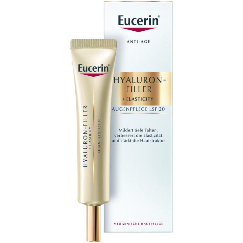 Eucerin Hyaluron-Filler+Elasticity bőrtömörséget regeneráló szemránckrém 15 ml