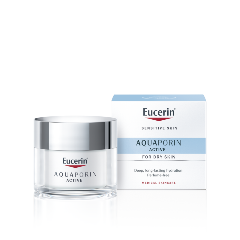 Eucerin AQUAporin ACTIVE Hidratáló arckrém száraz, érzékeny bőrre 50ml