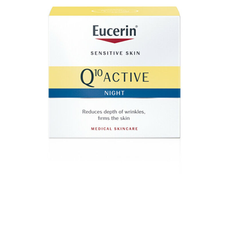 Eucerin Q10 ACTIVE Ránctalanító éjszakai arckrém 50mL