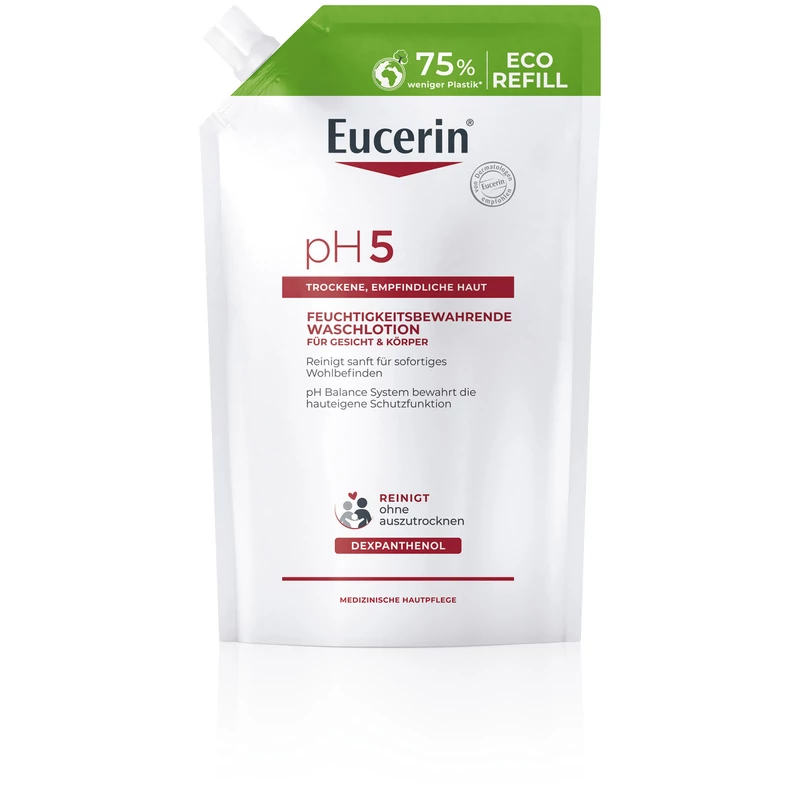  Eucerin pH5 Folyékony mosakodószer öko- utántöltő 750ml