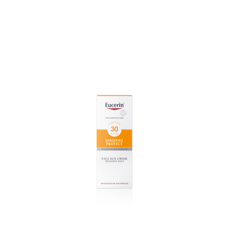 Eucerin Sun Sensitive Protect Napozó krém arcra FF30 50 ml