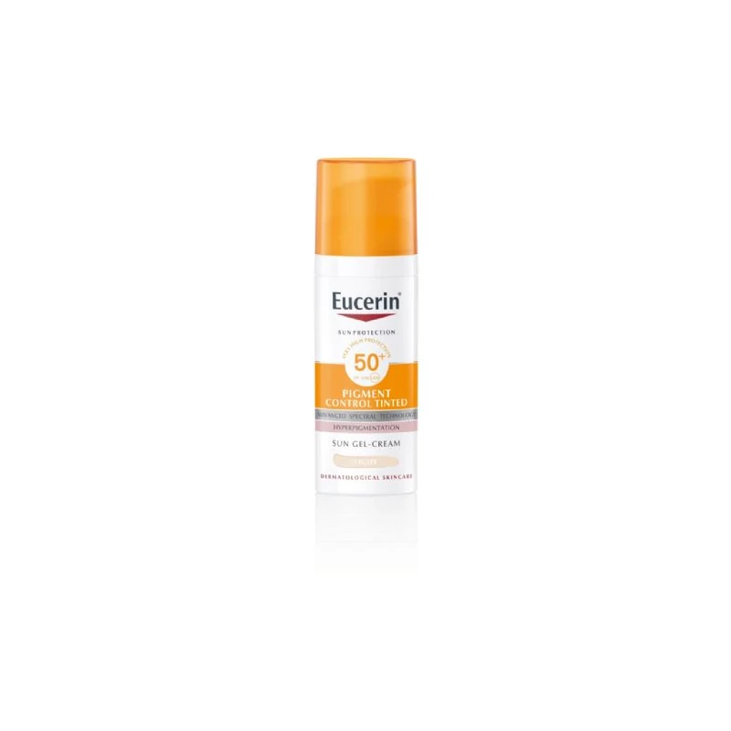 Eucerin Sun Pigment Control színezett napozókrém arcra light FF50+ 50 ml