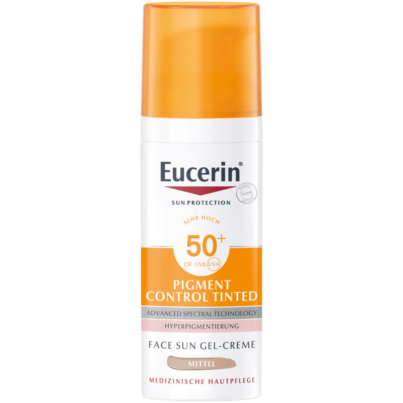  Eucerin Sun Pigment Control színezett napozókrém arcra medium FF50+ 50 ml