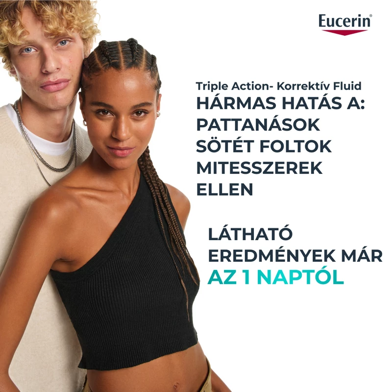 Eucerin Dermopure Clinical Triple Action - Korrektív Fluid 40 ml