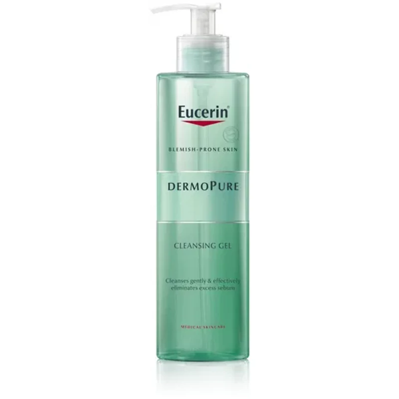 Eucerin DermoPure mélytisztító arclemosó zselé 400 ml
