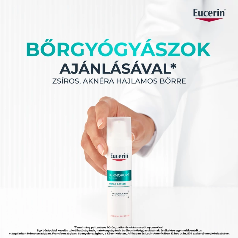 Eucerin Dermopure Clinical Triple Action - Korrektív Fluid 40 ml