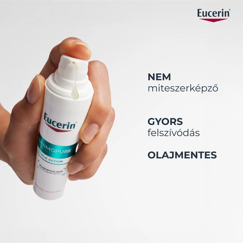 Eucerin Dermopure Clinical Triple Action - Korrektív Fluid 40 ml