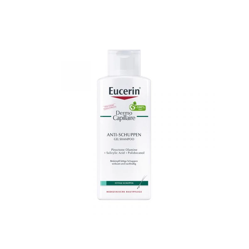 Eucerin DermoCapillaire Korpásodás elleni sampon zsíros korpára 250ml