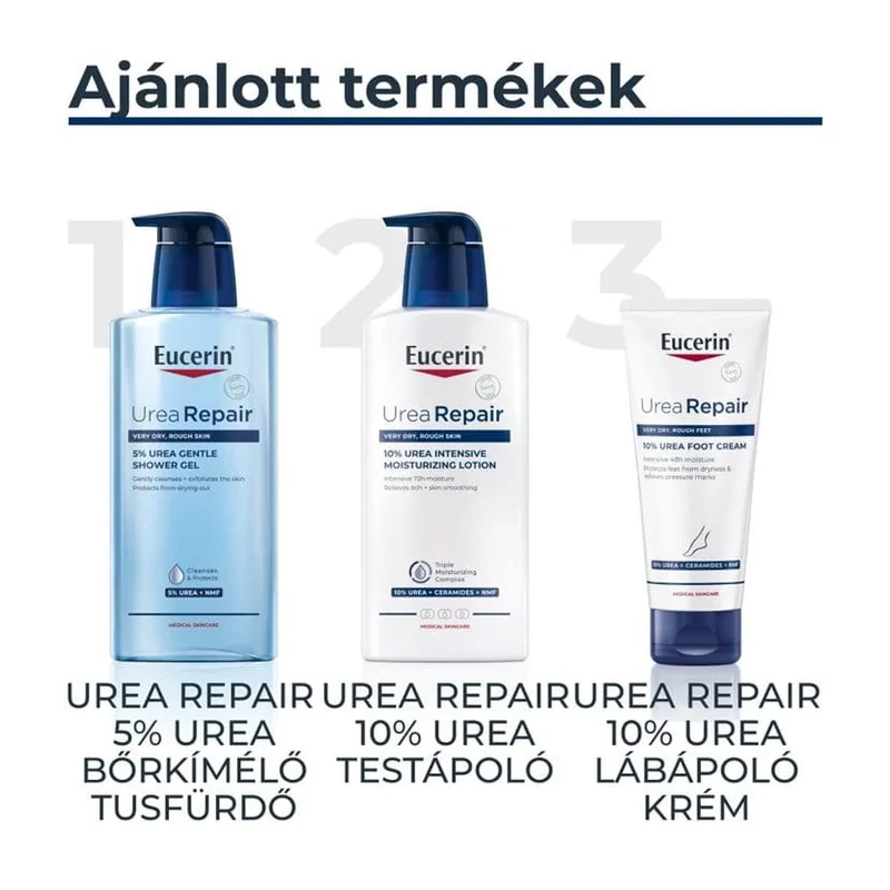 Eucerin Urea Repair 10% Urea lábápoló krém 100ml