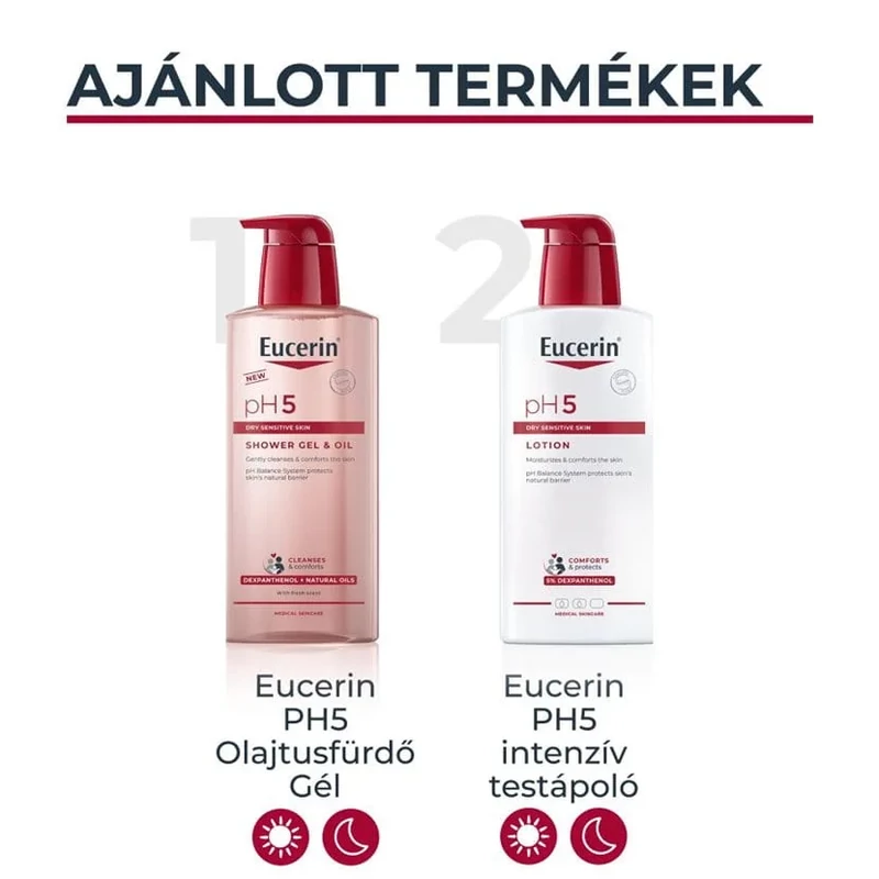 Eucerin pH5 olajtusfürdő gél 400 ml