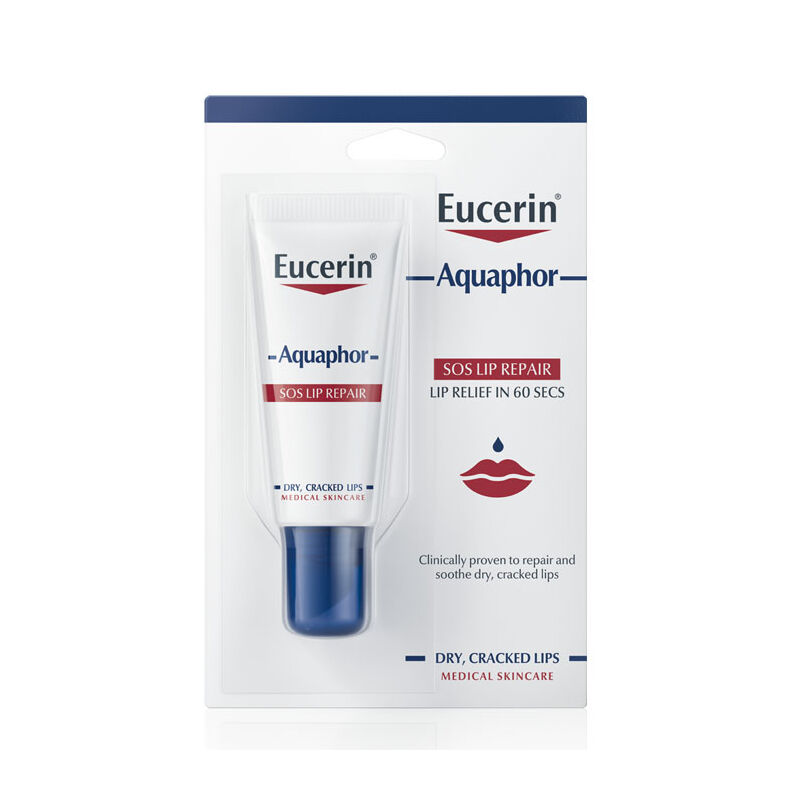 Eucerin Aquaphor S.O.S. ajakbalzsam 10 ml